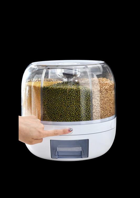 360 Degree Rotating Dry Food Dispenser